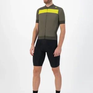 Rogelli PRIME - męska koszulka rowerowa khaki - obrazek 3