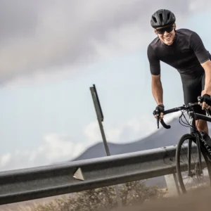 Rogelli TIE DYE - męska koszulka rowerowa czarna - obrazek 11