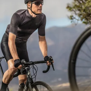 Rogelli TIE DYE - męska koszulka rowerowa czarna - obrazek 12