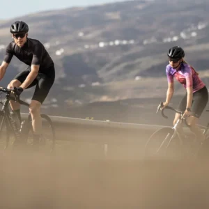 Rogelli TIE DYE - męska koszulka rowerowa czarna - obrazek 13