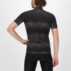 Rogelli TIE DYE - męska koszulka rowerowa czarna - obrazek 5
