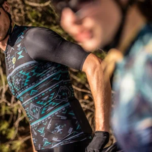 Rogelli AZTEC- letnia koszulka rowerowa, kolarska - obrazek 8