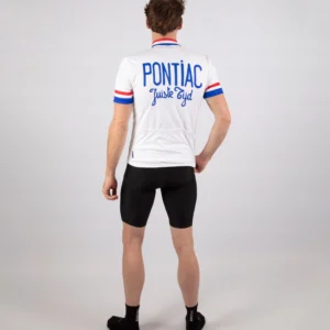 Rogelli WAGTMANS PONTIAC - męska koszulka rowerowa biała - obrazek 4