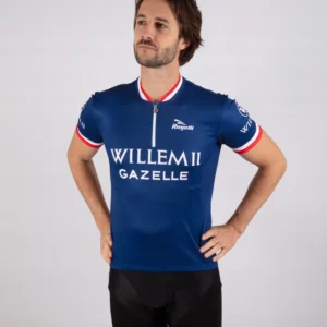Rogelli WAGTMANS WILLEM 2 - męska koszulka rowerowa niebieska - obrazek 4