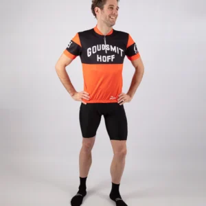 Rogelli WAGTMANS GOUDSMIT - męska koszulka rowerowa czerwona - obrazek 3