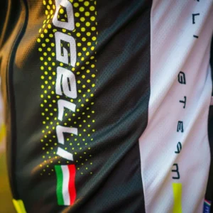 Rogelli GARA MOSTRO - męska bluza rowerowa czarno-żółta - obrazek 12