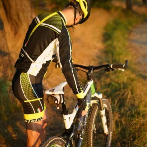 Rogelli GARA MOSTRO - męska bluza rowerowa czarno-żółta - obrazek 14