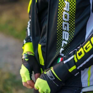 Rogelli GARA MOSTRO - męska bluza rowerowa czarno-żółta - obrazek 10