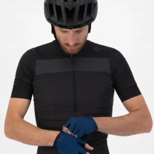 Rogelli SOLID - męskie rękawiczki rowerowe niebieskie - obrazek 4