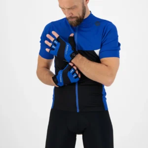 Rogelli PHOENIX II - męskie rękawiczki rowerowe niebieskie - obrazek 3
