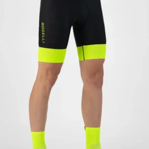 Rogelli ESSENTIAL 2-pak - męskie skarpety rowerowe żółte - obrazek 2