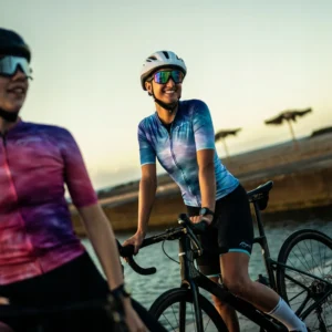 Rogelli TIE DYE - modna, damska koszulka rowerowa - obrazek 12