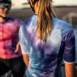 Rogelli TIE DYE - modna, damska koszulka rowerowa - obrazek 13