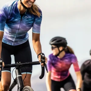 Rogelli TIE DYE - modna, damska koszulka rowerowa - obrazek 14