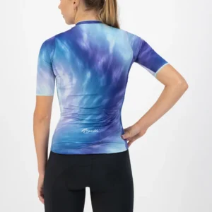 Rogelli TIE DYE - modna, damska koszulka rowerowa - obrazek 5