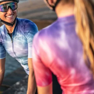 Rogelli TIE DYE - modna, damska koszulka rowerowa - obrazek 9