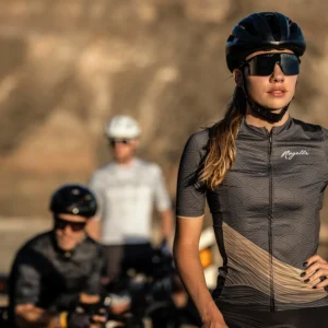 Rogelli PEACE - damska koszulka rowerowa grafitowa - obrazek 15