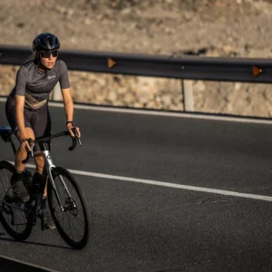 Rogelli PEACE - damska koszulka rowerowa grafitowa - obrazek 16