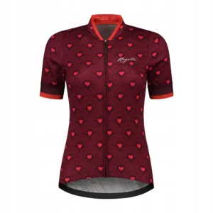 Rogelli HEARTS - damska koszulka rowerowa - obrazek 1