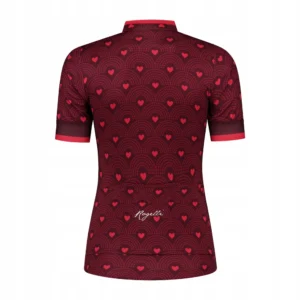 Rogelli HEARTS - damska koszulka rowerowa - obrazek 2