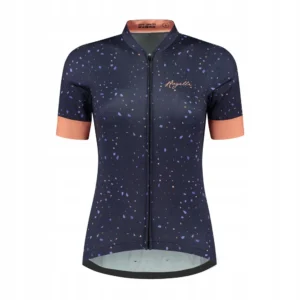 Rogelli TERRAZZO - damska koszulka rowerowa granatowa - obrazek 1