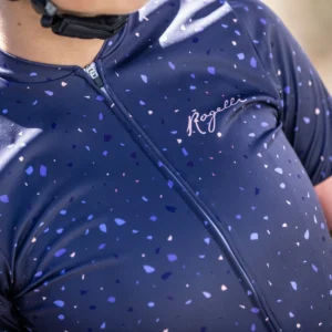 Rogelli TERRAZZO - damska koszulka rowerowa granatowa - obrazek 9