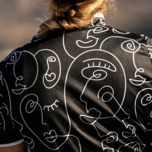 Rogelli FACES - lekka, damska koszulka rowerowa - obrazek 14