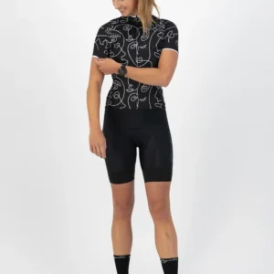 Rogelli FACES - lekka, damska koszulka rowerowa - obrazek 3