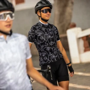 Rogelli FACES - lekka, damska koszulka rowerowa - obrazek 7