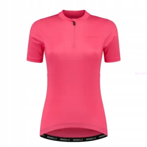 Rogelli CORE - damska koszulka rowerowa różowa - obrazek 1