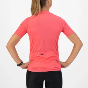 Rogelli CORE - damska koszulka rowerowa różowa - obrazek 4