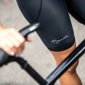 Rogelli CORE - damskie spodenki rowerowe z szelkami czarne - obrazek 6