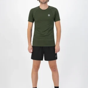 Rogelli ESSENTIAL - męska koszulka bezszwowa zielona - obrazek 3