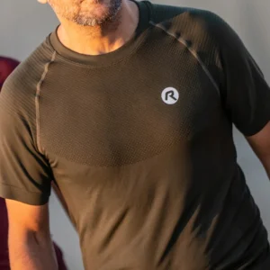 Rogelli ESSENTIAL - męska koszulka bezszwowa zielona - obrazek 8