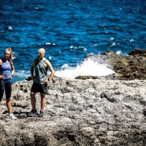 Rogelli ESSENTIAL - męskie spodenki do biegania 2w1 czarne - obrazek 5