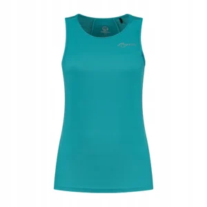 Rogelli CORE - damski podkoszulek sportowy jaskrawoniebieski - obrazek 1