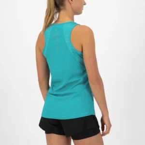 Rogelli CORE - damski podkoszulek sportowy jaskrawoniebieski - obrazek 5