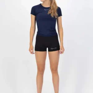 Rogelli ESSENTIAL - damska koszulka sportowa granatowa - obrazek 3