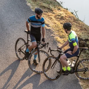 Rogelli Fuse męskie spodenki rowerowe wkładka żel - obrazek 8