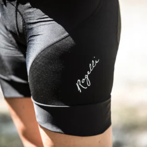 Rogelli ESSENTIAL - damskie spodenki rowerowe z wkładką czarne - obrazek 7