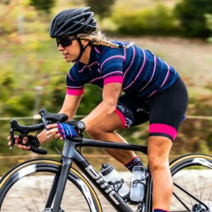 Rogelli STRIPE damskie rękawiczki rowerowe - obrazek 4