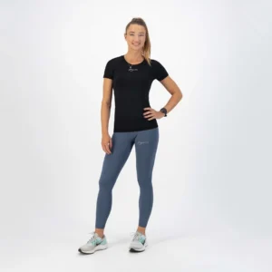 Rogelli FELICITY - damskie legginsy treningowe stalowy błękit - obrazek 3