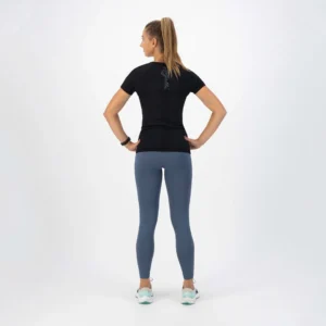 Rogelli FELICITY - damskie legginsy treningowe stalowy błękit - obrazek 4