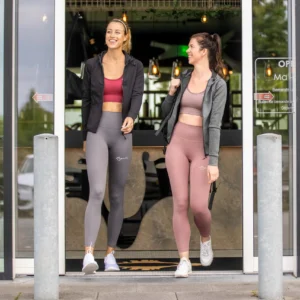 Rogelli FELICITY - damskie legginsy treningowe szare - obrazek 6