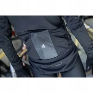 Rogelli DEEP WINTER - męska zimowa kurtka rowerowa czarna - obrazek 13