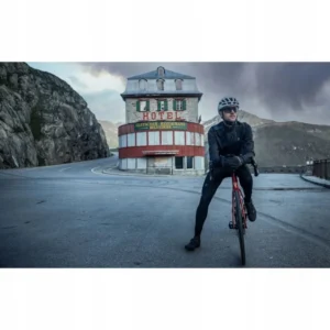 Rogelli DEEP WINTER - męska zimowa kurtka rowerowa czarna - obrazek 8