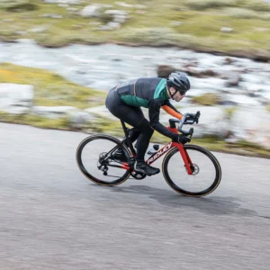 Rogelli CADENCE - męska zimowa kurtka rowerowa zielona - obrazek 11