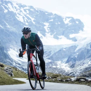 Rogelli CADENCE - męska zimowa kurtka rowerowa zielona - obrazek 9