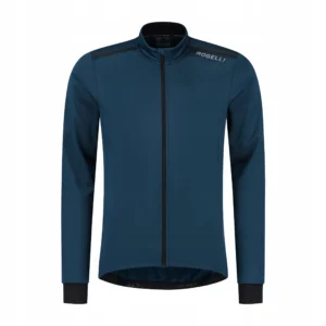 Rogelli CORE - męska kurtka rowerowa softshell granatowa - obrazek 1