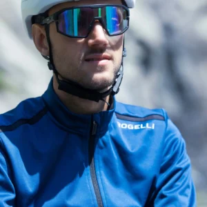 Rogelli CORE - męska kurtka rowerowa softshell granatowa - obrazek 12